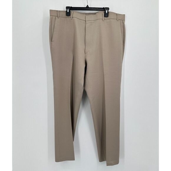 Vtg Levis Action Slacks Pants Mens Tan Straight Grunge Cowboy‎ Western Talon Zip - Picture 1 of 11